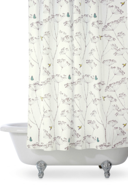 Cow Parsley Shower Curtain, Next